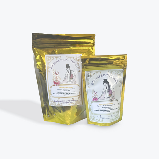 Sunshine Lemon Rooibos Loose-Leaf Herbal Tea by Phoenix Rising Tea Co.
