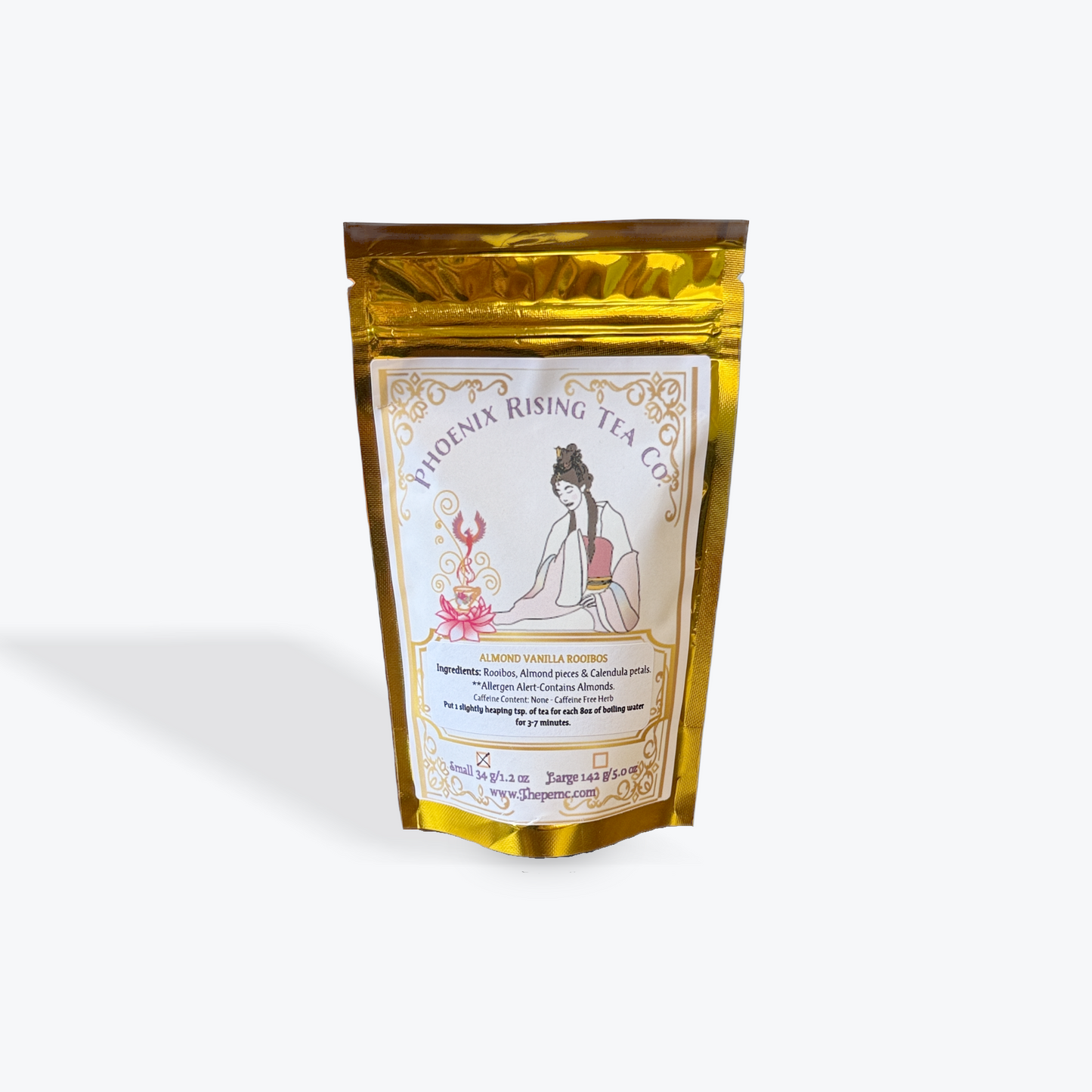 Almond Vanilla Roobios Loose-Leaf Herbal Tea