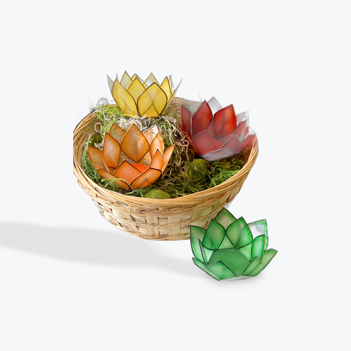 Natural Shell Mini Tea Light Holder